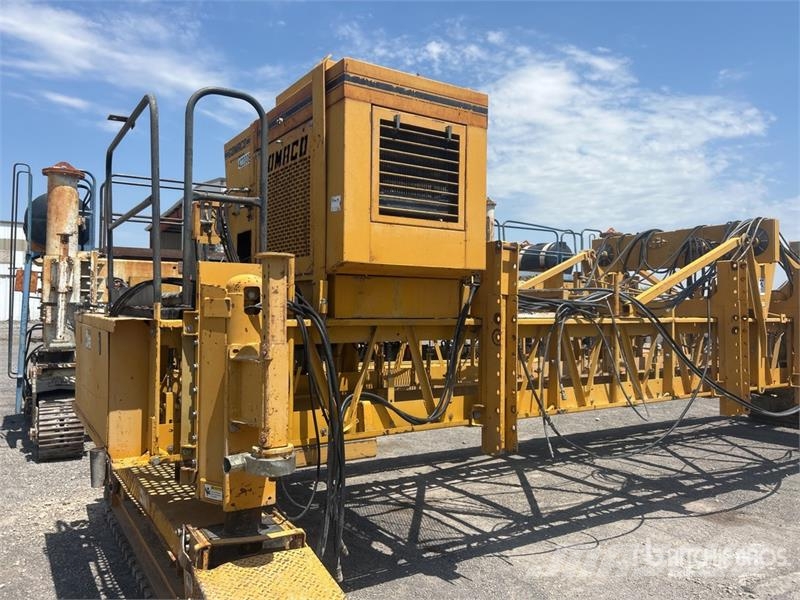 Gomaco TC600 Texture Cure Machine Pripomočki za betonska dela