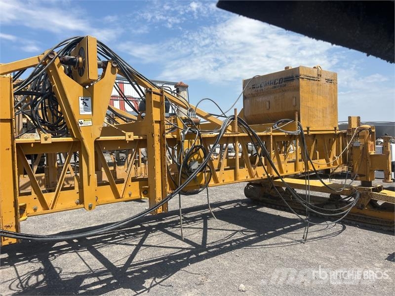 Gomaco TC600 Texture Cure Machine Pripomočki za betonska dela