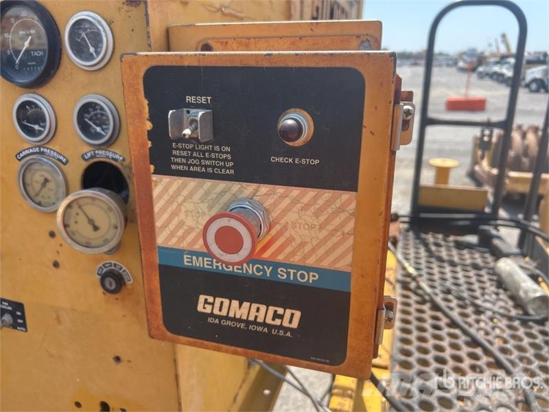Gomaco TC600 Texture Cure Machine Pripomočki za betonska dela