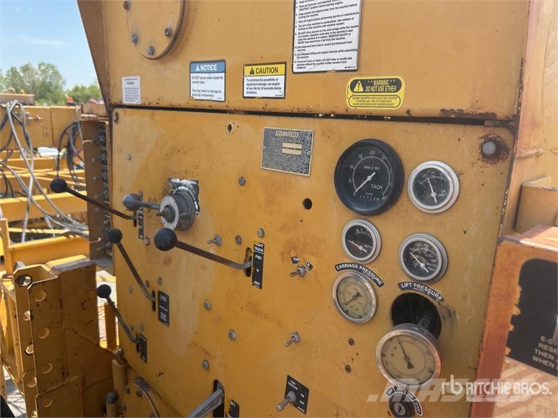 Gomaco TC600 Texture Cure Machine Pripomočki za betonska dela