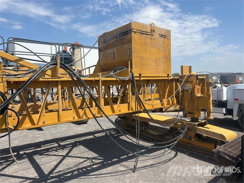 Gomaco TC600 Texture Cure Machine Pripomočki za betonska dela