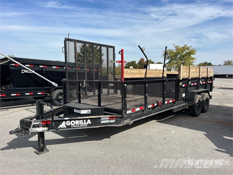 Gorilla 20 ft T/A Dump Utility Trailer 티퍼 트레일러