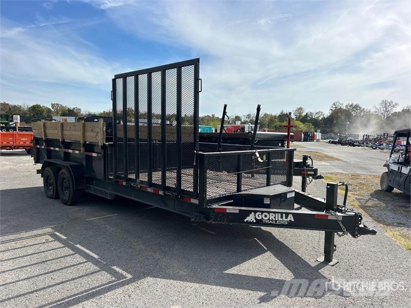 Gorilla 20 ft T/A Dump Utility Trailer 티퍼 트레일러