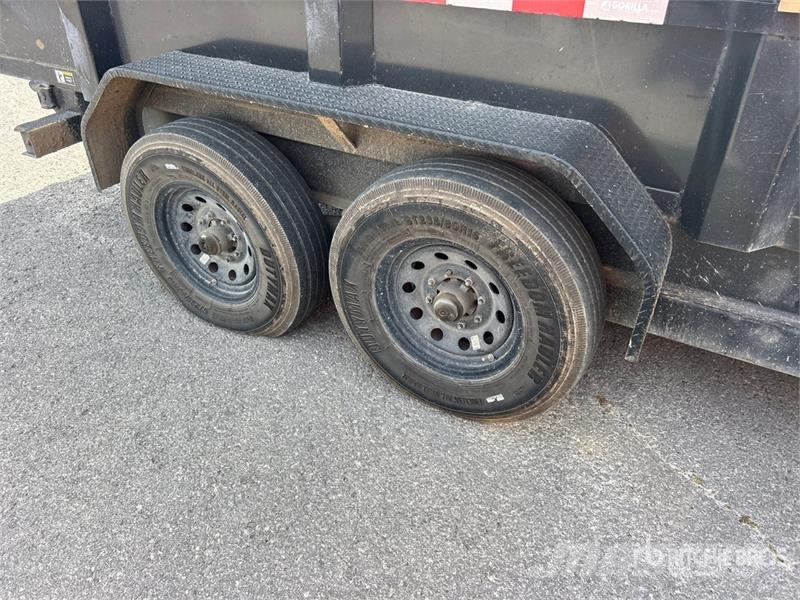 Gorilla 20 ft T/A Dump Utility Trailer 티퍼 트레일러
