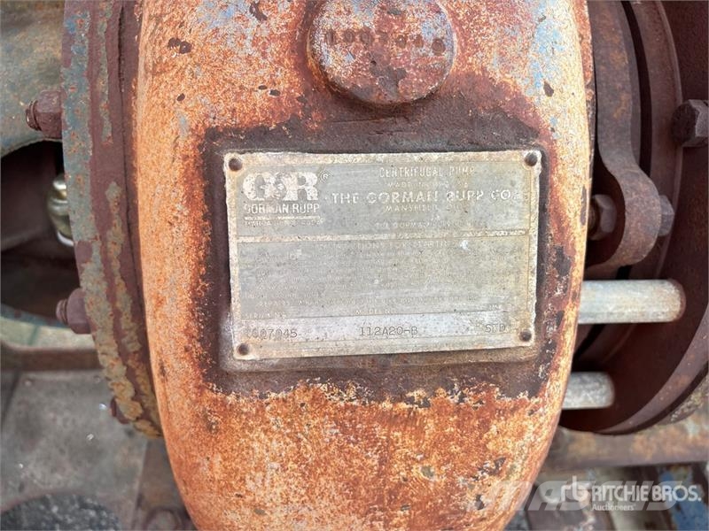 Gorman-Rupp 112A20-B Skid-Mounted Water Pump (Inoperable) Veepumbad