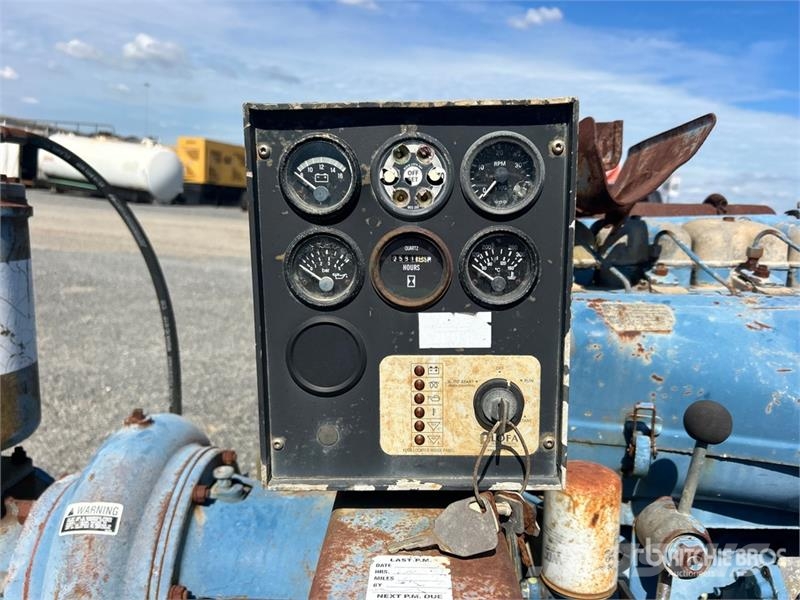 Gorman Rupp PA6A6O-F4L Trailer-Mounted Water Pump Bombas de agua
