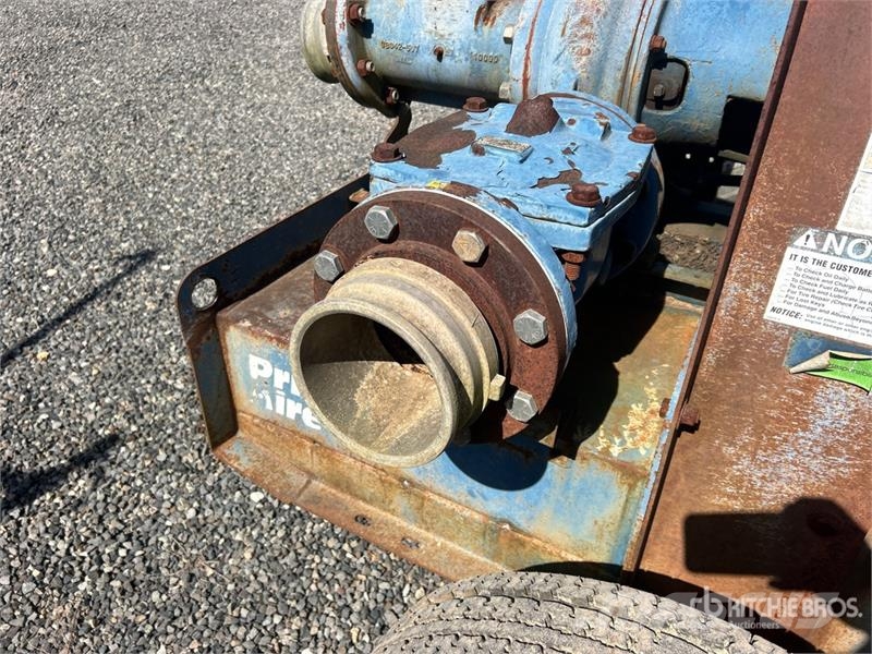  Gorman Rupp PA6A6O-F4L Trailer-Mounted Water Pump Bombas de agua