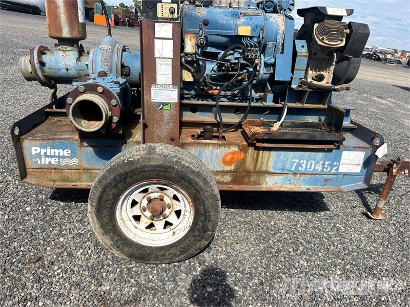  Gorman Rupp PA6A6O-F4L Trailer-Mounted Water Pump Bombas de agua