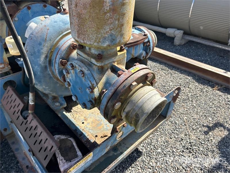  Gorman Rupp PA6A6O-F4L Trailer-Mounted Water Pump Bombas de agua