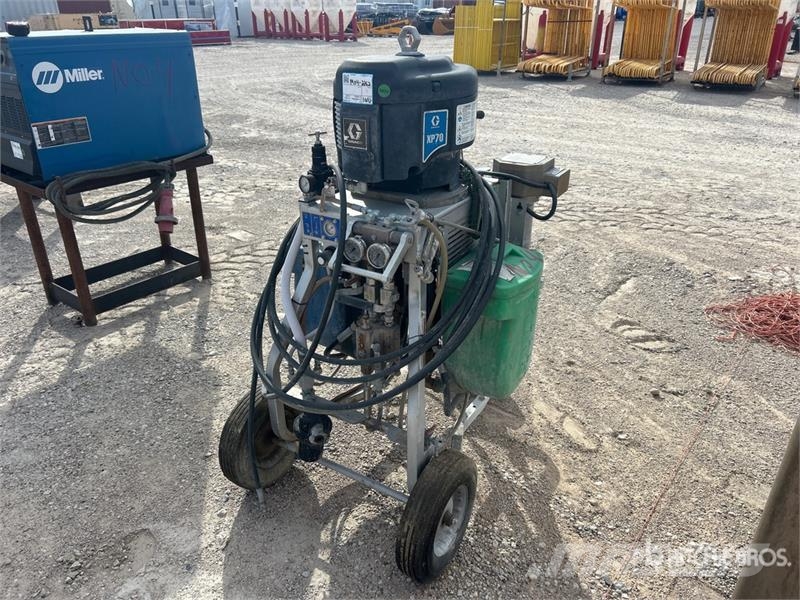 Graco XP70 High Pressure Coating Sprayer Компоненты строительной техники