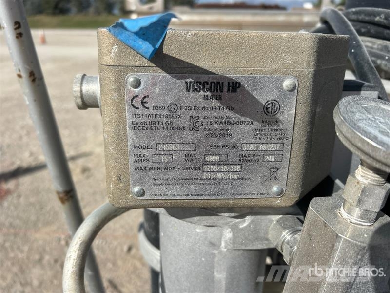 Graco XP70 High Pressure Coating Sprayer Компоненты строительной техники