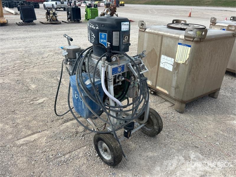 Graco XP70 High Pressure Coating Sprayer Компоненты строительной техники