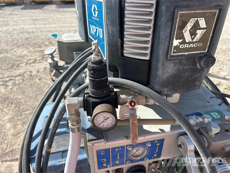 Graco XP70 High Pressure Coating Sprayer Компоненты строительной техники