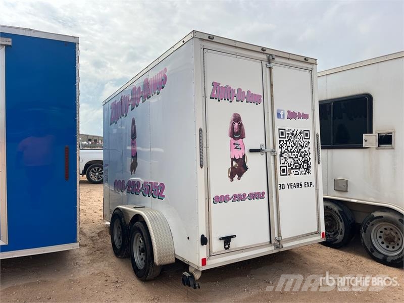 Grandview 12 ft T/A Dog Grooming Enclosed Trailer Sanduk prikolice