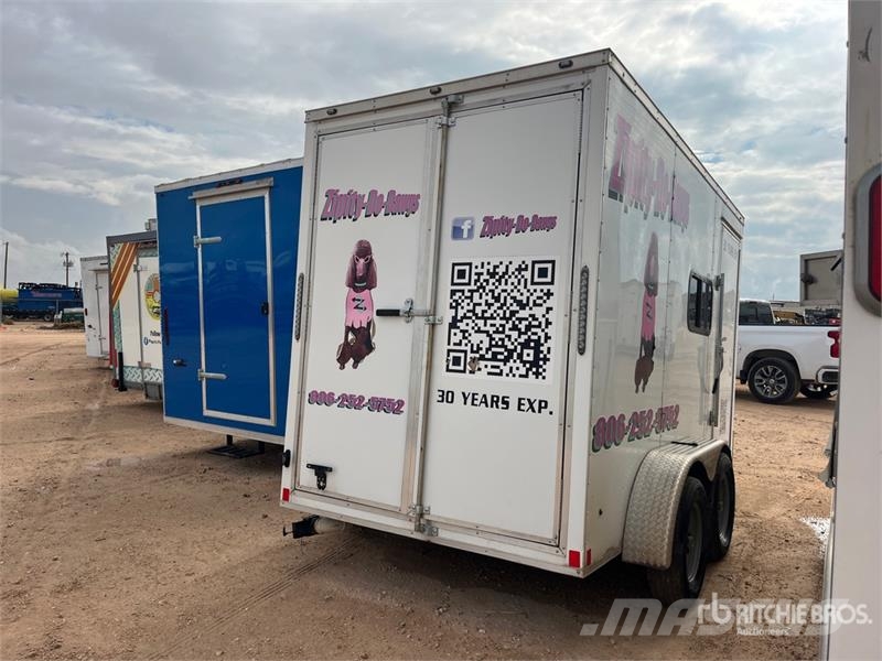 Grandview 12 ft T/A Dog Grooming Enclosed Trailer Sanduk prikolice