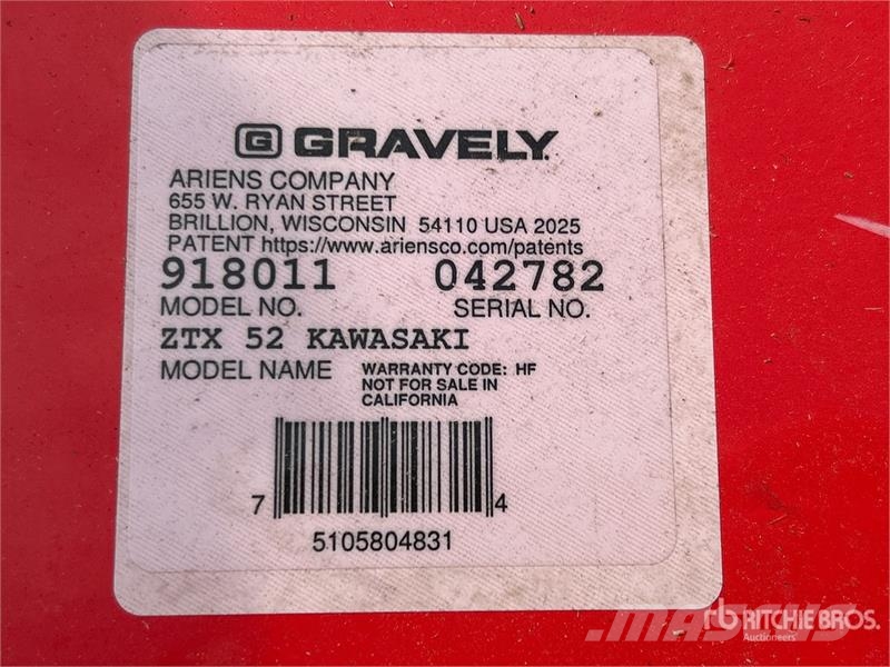 Gravely ZTX-52 Traktorske kosilice