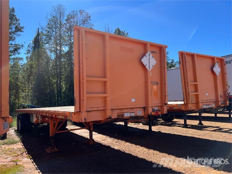 Great Dane 40000 lb 36 ft T/A Flatbed Trailer Valníky