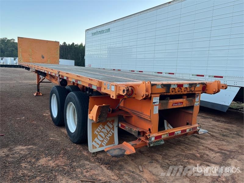 Great Dane 40000 lb 36 ft T/A Flatbed Trailer Plato/keson prikolice