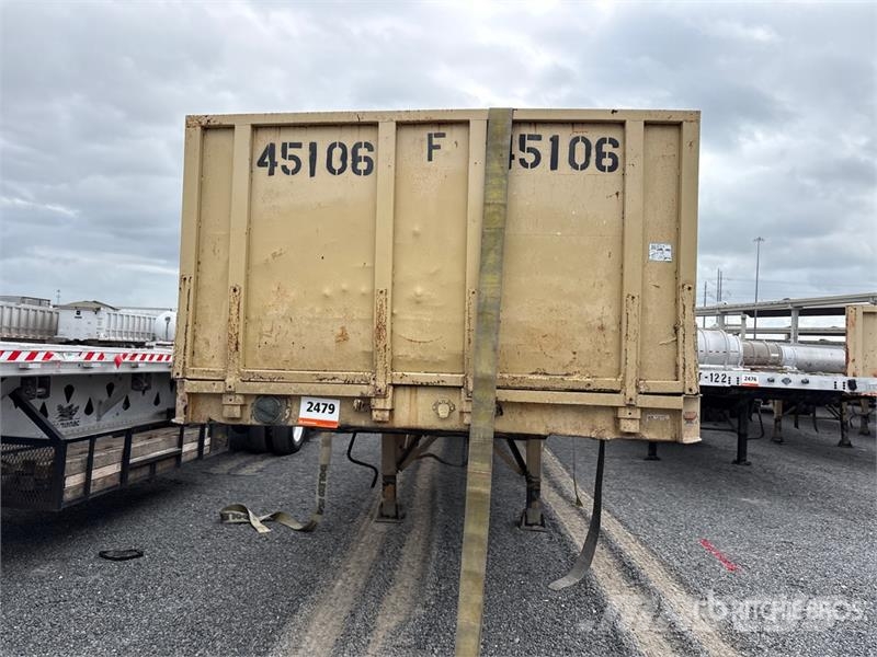Great Dane 45 ft T/A Flatbed Trailer Lavaperävaunut