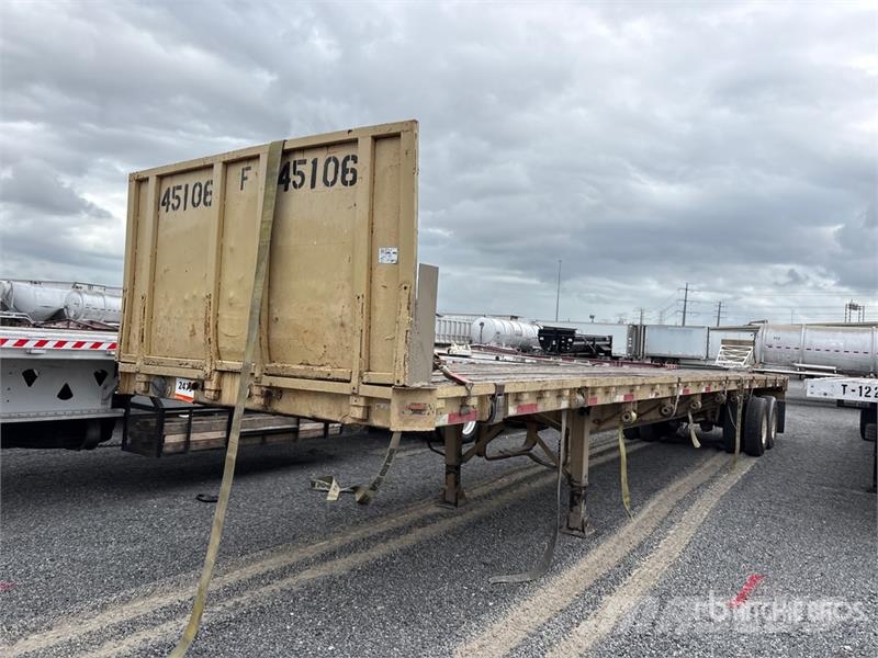 Great Dane 45 ft T/A Flatbed Trailer Lavaperävaunut