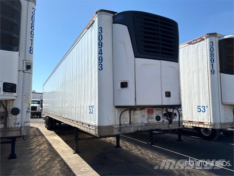 Great Dane 53 ft T/A 53 ft x 102 in T/A Refrigerated Trailer Kylmä-/Lämpökoripuoliperävaunut
