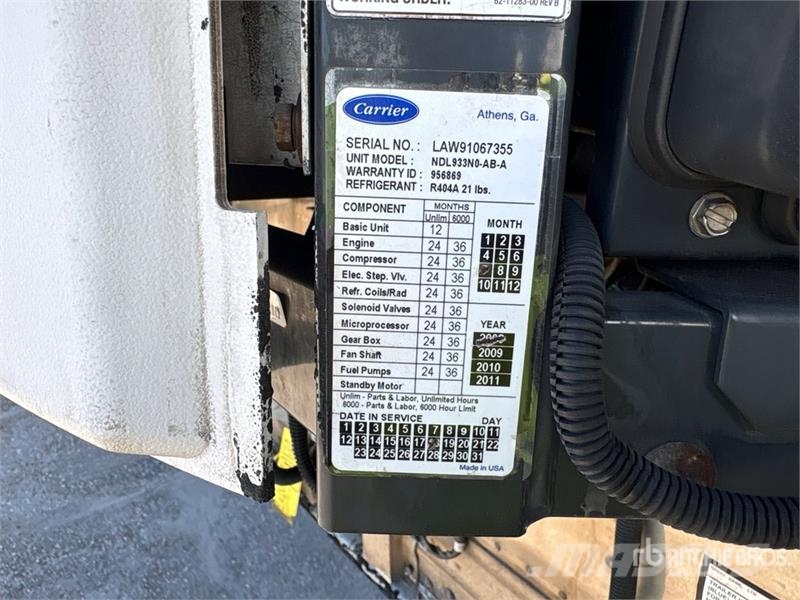 Great Dane 53 ft x 102 in T/A Refrigerated Trailer نصف مقطورات بدرجة حرارة قابلة للضبط