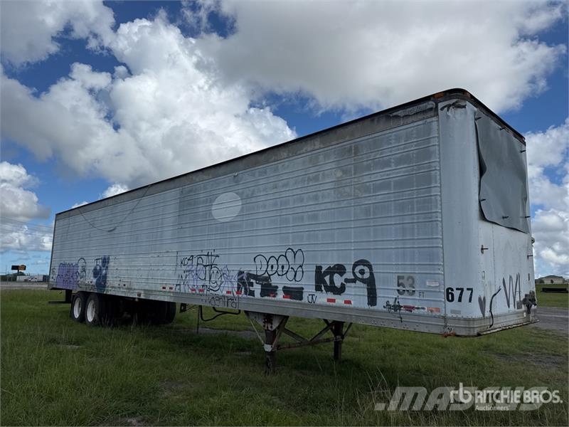 Great Dane 53 ft x 102 in T/A Van Trailer Van Body Trailers