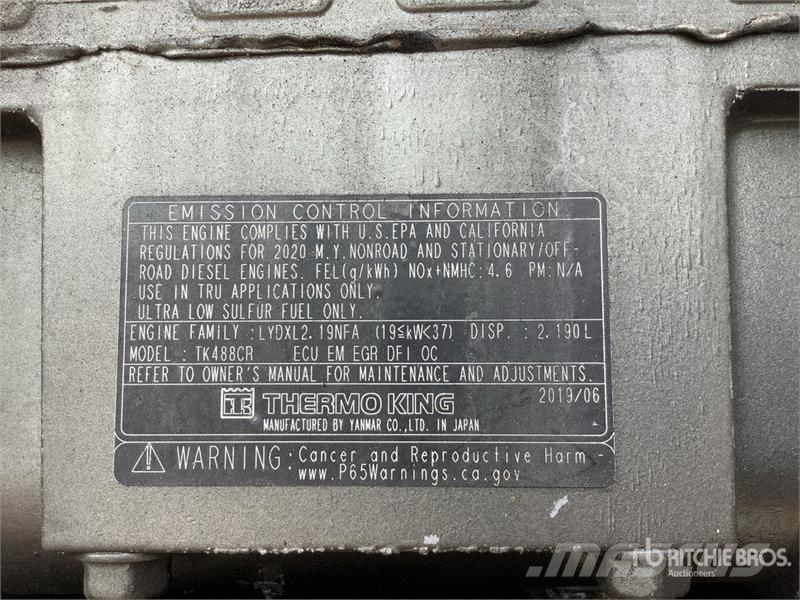 Great Dane 53 ft x 102 in T/A Multi -Temp Refrigerated Traile Kühlauflieger