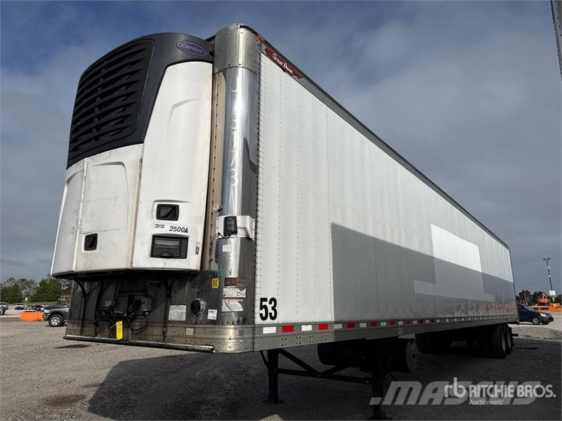 Great Dane 53 ft x 102 in T/A Refrigerated Trailer Piekabes ar temperatūras kontroli