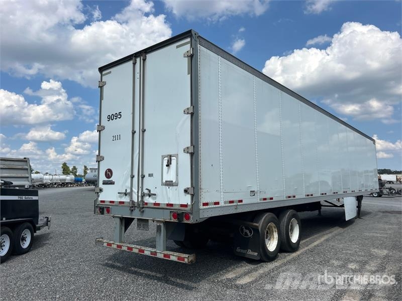 Great Dane 53 ft x 102 in T/A Van Trailer Gesloten opbouw trailers