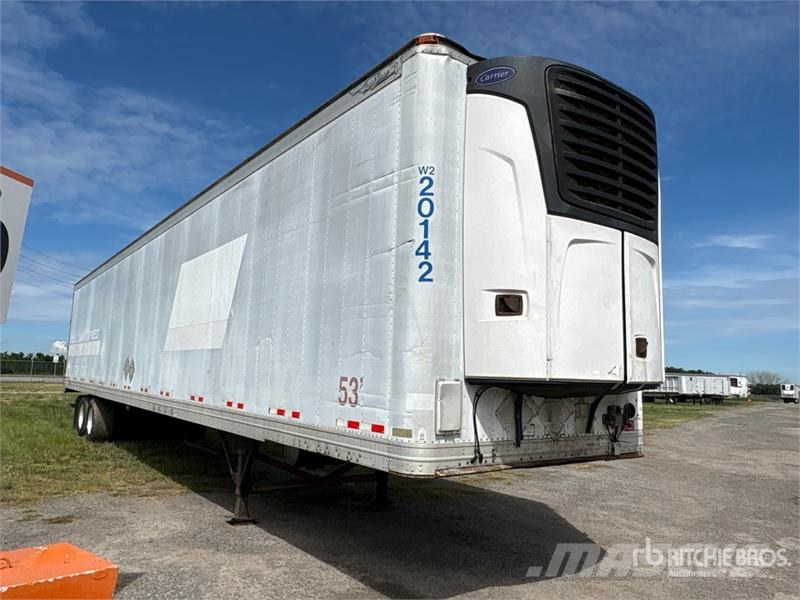 Great Dane 7011TZ-1A*SLT53 53 ft x 102 in T/A Multi -Temp Ref Piekabes ar temperatūras kontroli