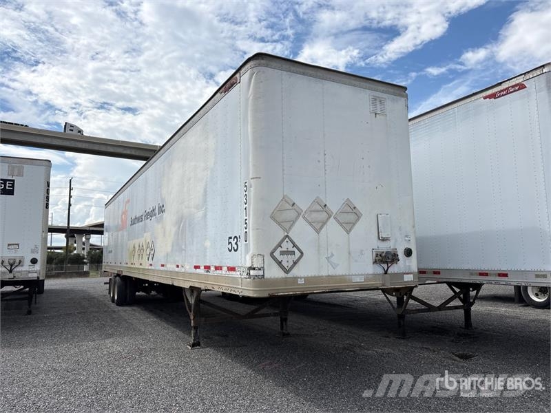 Great Dane 7411TP-SA 53 ft x 102 in T/A Van Trailer Box Trailers
