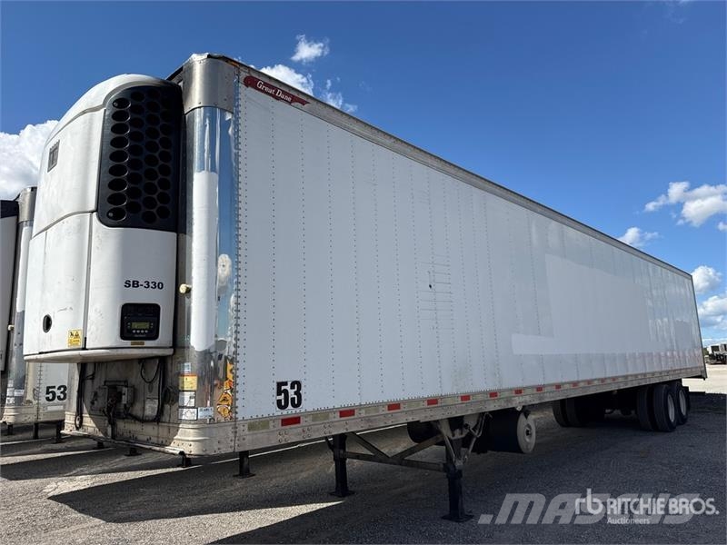 Great Dane CLR-1114-32053 53 ft x 102 in T/A Refrigerated Tra Semi remorque frigorifique