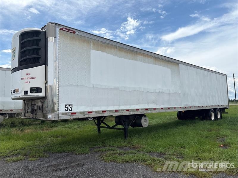 Great Dane ECL-1114-12053 53 ft x 102 in T/A Refrigerated Tra Frysetrailer Semi