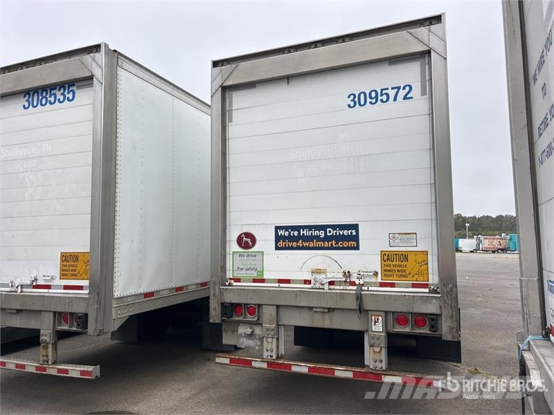 Great Dane ECM-1113-12053 53 ft x 102 in T/A Refrigerated Tra Piekabes ar temperatūras kontroli