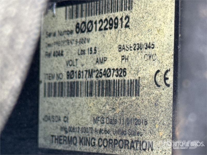Great Dane ECM-1113-12248 48 ft x 102 in T/A Refrigerated Tra Külmikpoolhaagised