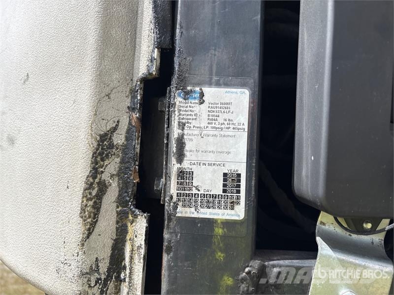 Great Dane ECM111312053 53 ft x 102 in T/A Refrigerated Trail Temperature controlled semi-trailers