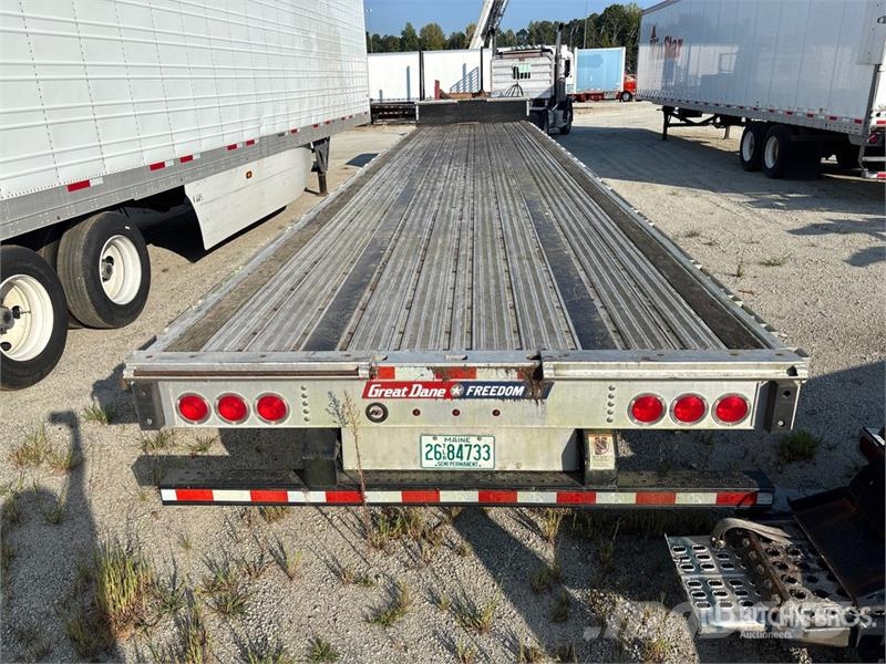 Great Dane FLD-0024-00053 53 ft T/A Step Deck Trailer 平板拖车