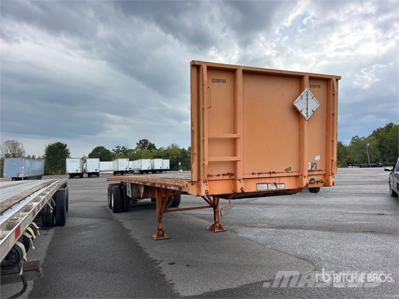 Great Dane FSP-0024-00099 36 ft T/A Flatbed Trailer Platformas/izkraušana no sāniem