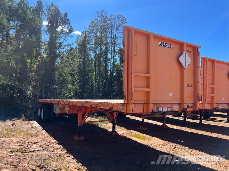 Great Dane FSP-0024-00099 40000 lb 36 ft T/A Flatbed Trailer Anhænger med lad/Flatbed