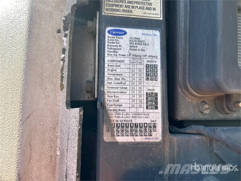 Great Dane FTL-1114-31053 53 ft x 102 in T/A Refrigerated Tra Hladilne polprikolice
