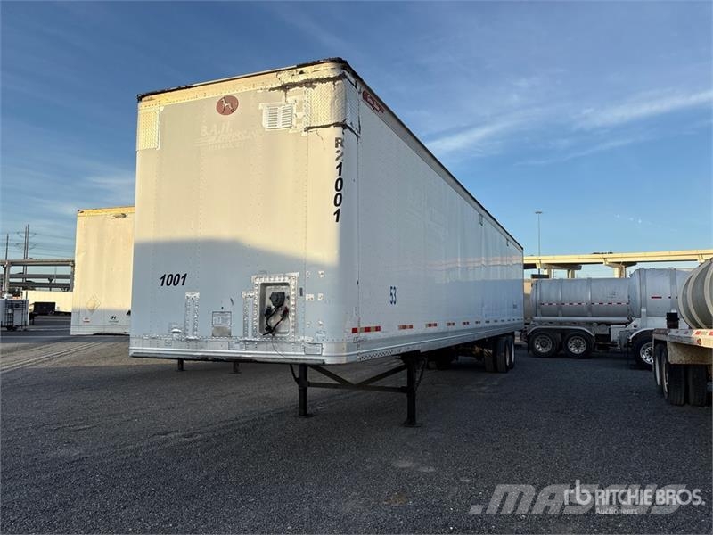 Great Dane SSL131420053 53 ft x 102 in T/A Van Trailer Причепи-фургони