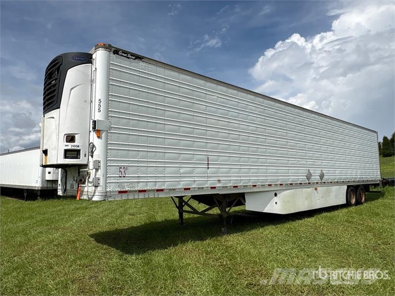Great Dane SUP-1114-31053 53 ft x 102 in T/A Refrigerated Tra Напівпричепи-рефрижератори