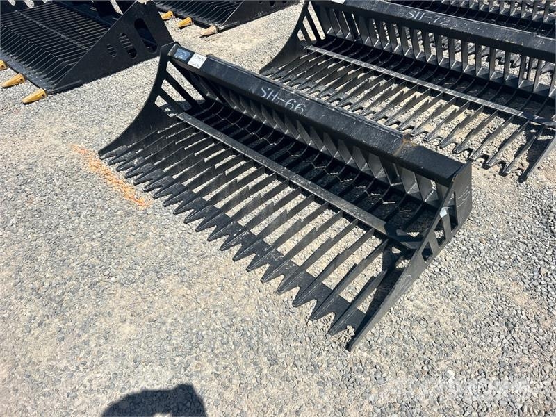  Greatbear 66 in Rock Skid Steer Bucket (Unused) Baldes