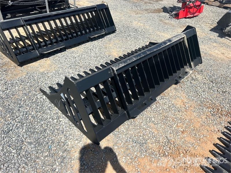 Greatbear 72 in Rock Skid Steer Bucket (Unused) Baldes