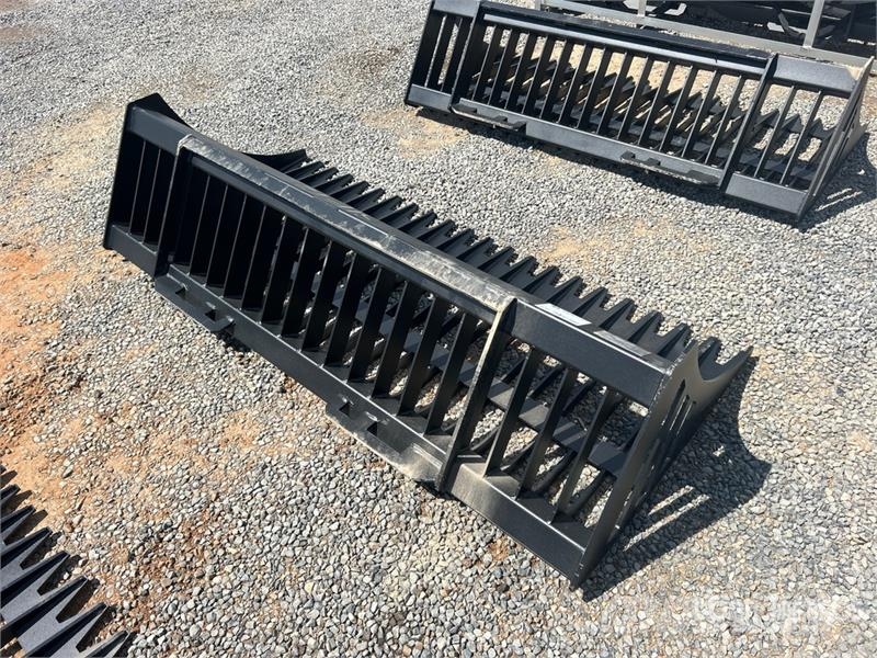 Greatbear 72 in Rock Skid Steer Bucket (Unused) Baldes