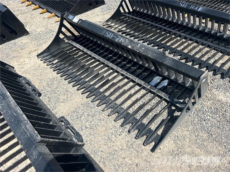  Greatbear 78 in Rock Skid Steer Bucket (Unused) Baldes
