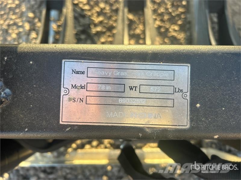  Greatbear 78 in Skid Steer Root Rake (Unused) Raker og høyvendere
