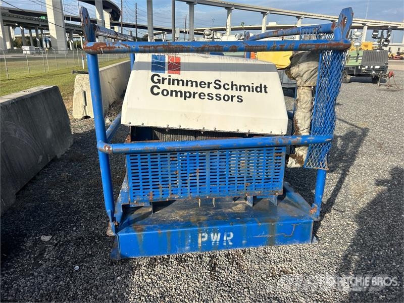 Grimmer Schmidt Schmidt 750 cfm Skid-Mounted Air C Compresseur