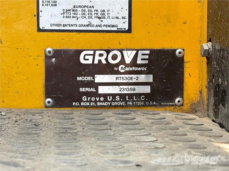 Grove RT530E-2 Mobil daruk